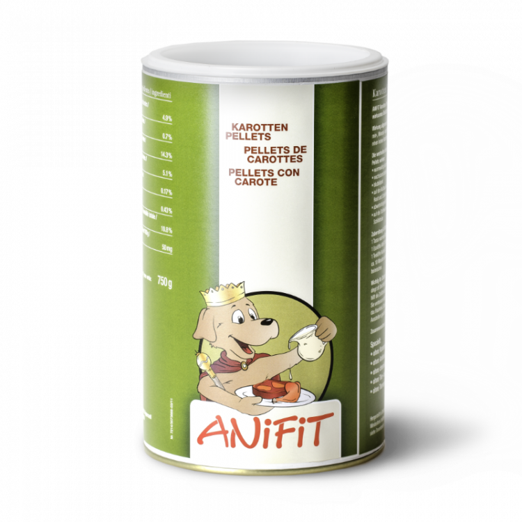 Hundefutter Karotten Pellets Gesunde Zusatznahrung für Hunde
