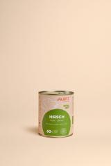 800 g Hundefutter mit Hirsch